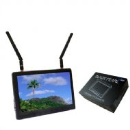Flysight Black Pearl 7 Inch FPV Screen with Integrated Battery - 32 Channel 5.8ghz video Receiver